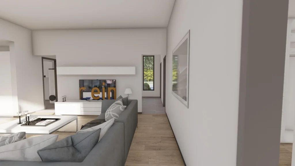 Bungalow New H FD – Wohnzimmer