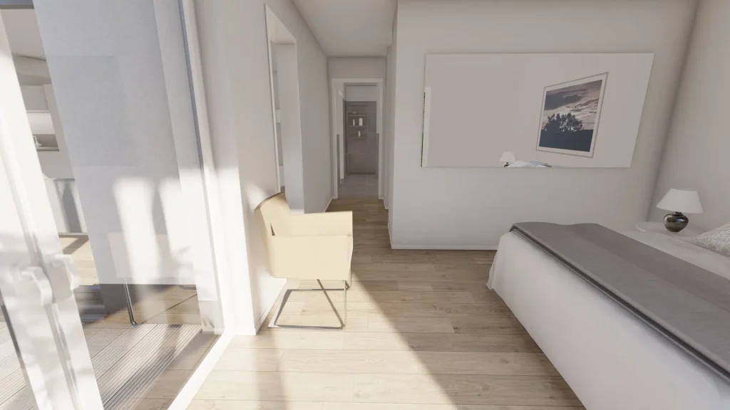 Bungalow New H - Schlafzimmer