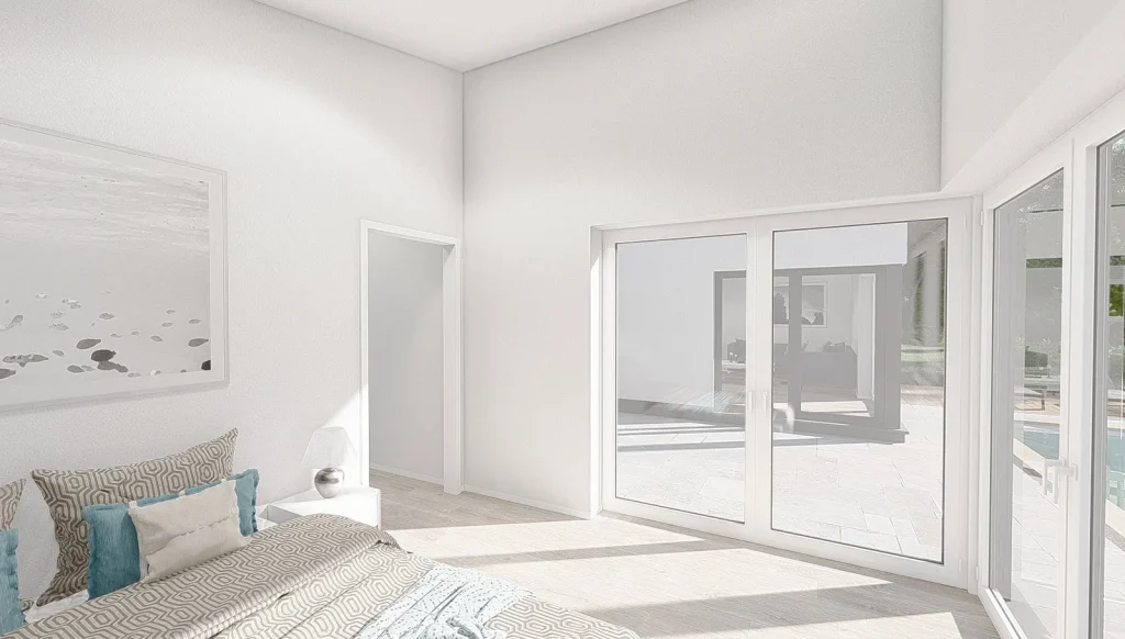 Bungalow Atrium - Schlafzimmer